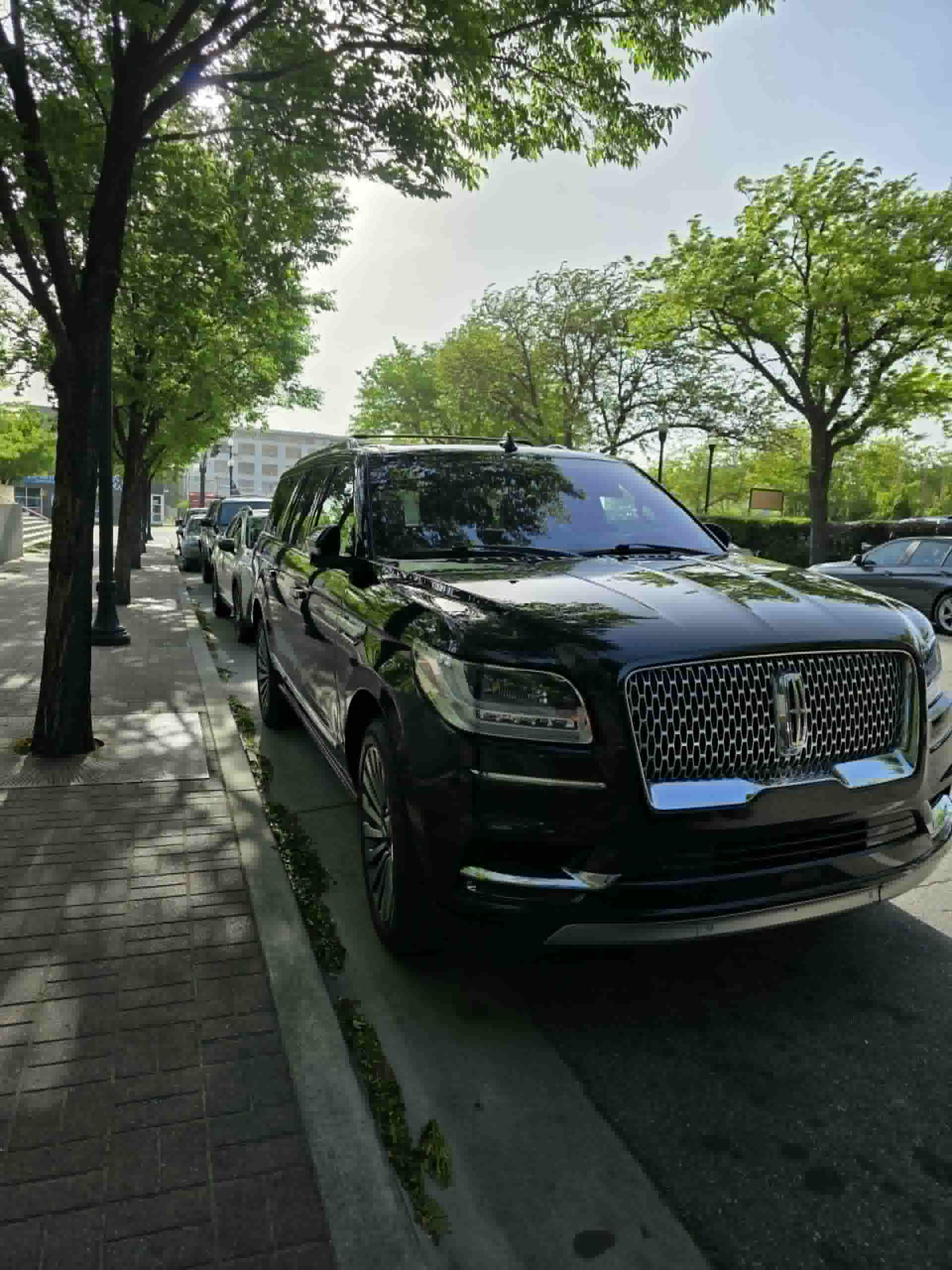 Leslie's Lincoln Navigator exterior